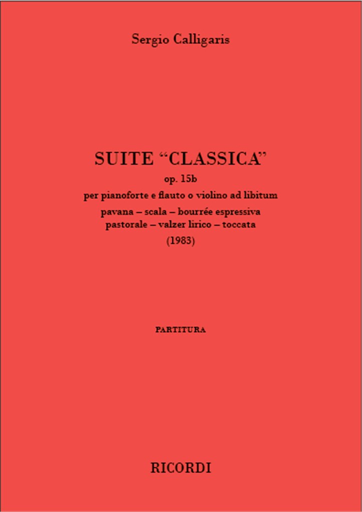 Suite "Classica" op. 15b